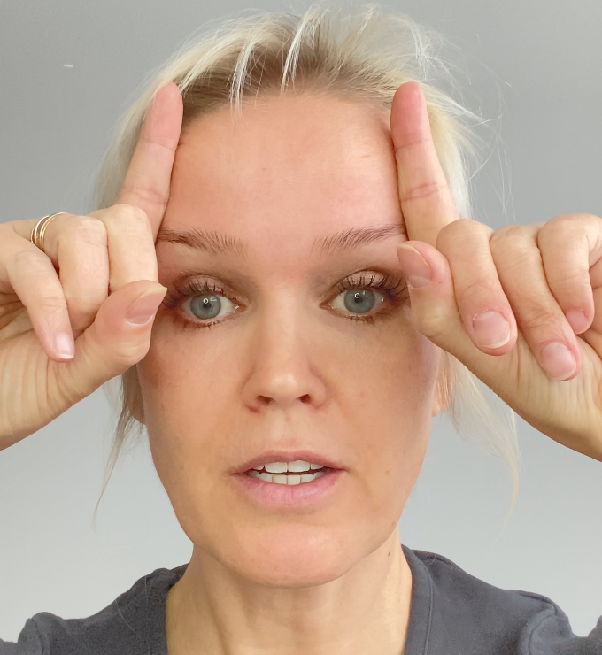 7 päeva näojooga programm otsaesisele